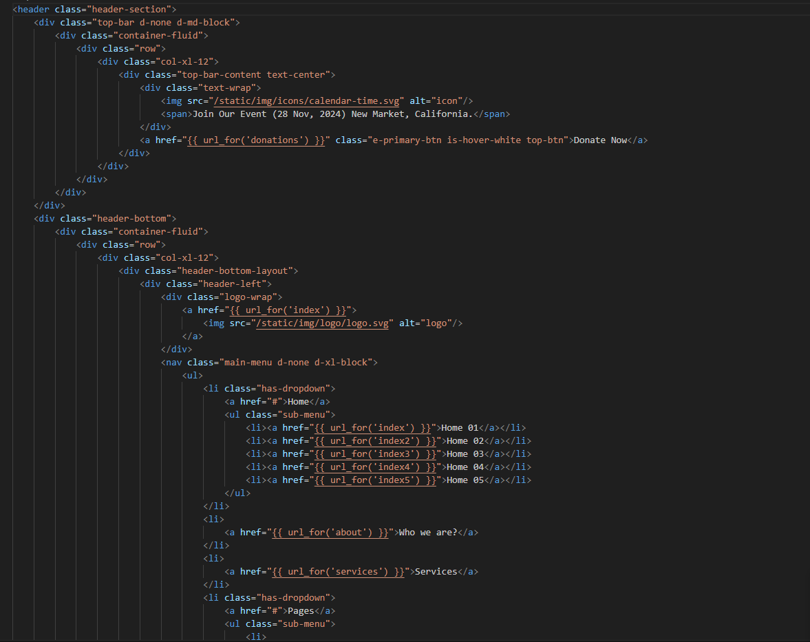 Demo of How To Change Menu Links