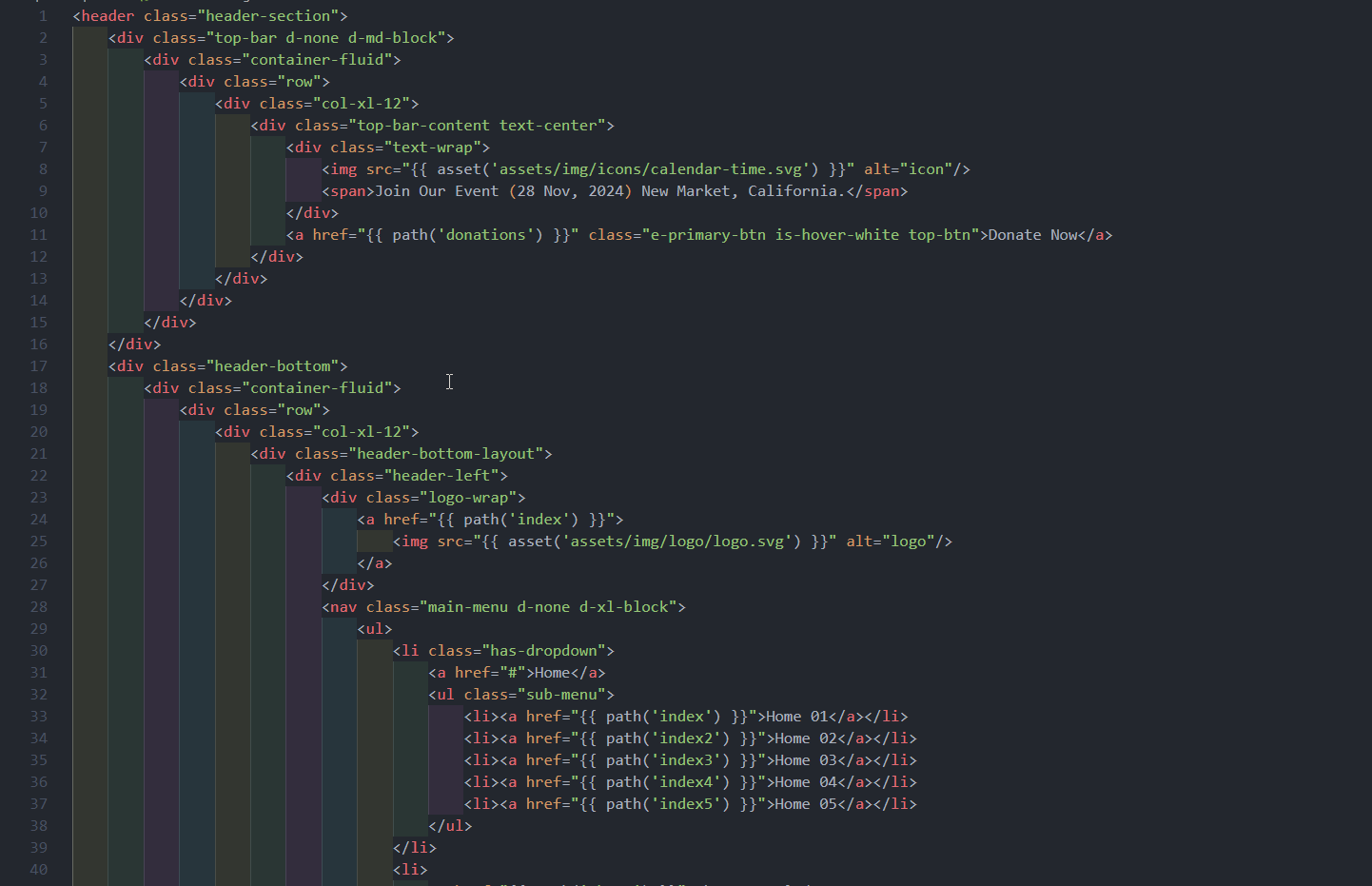 Demo of How To Change Menu Links